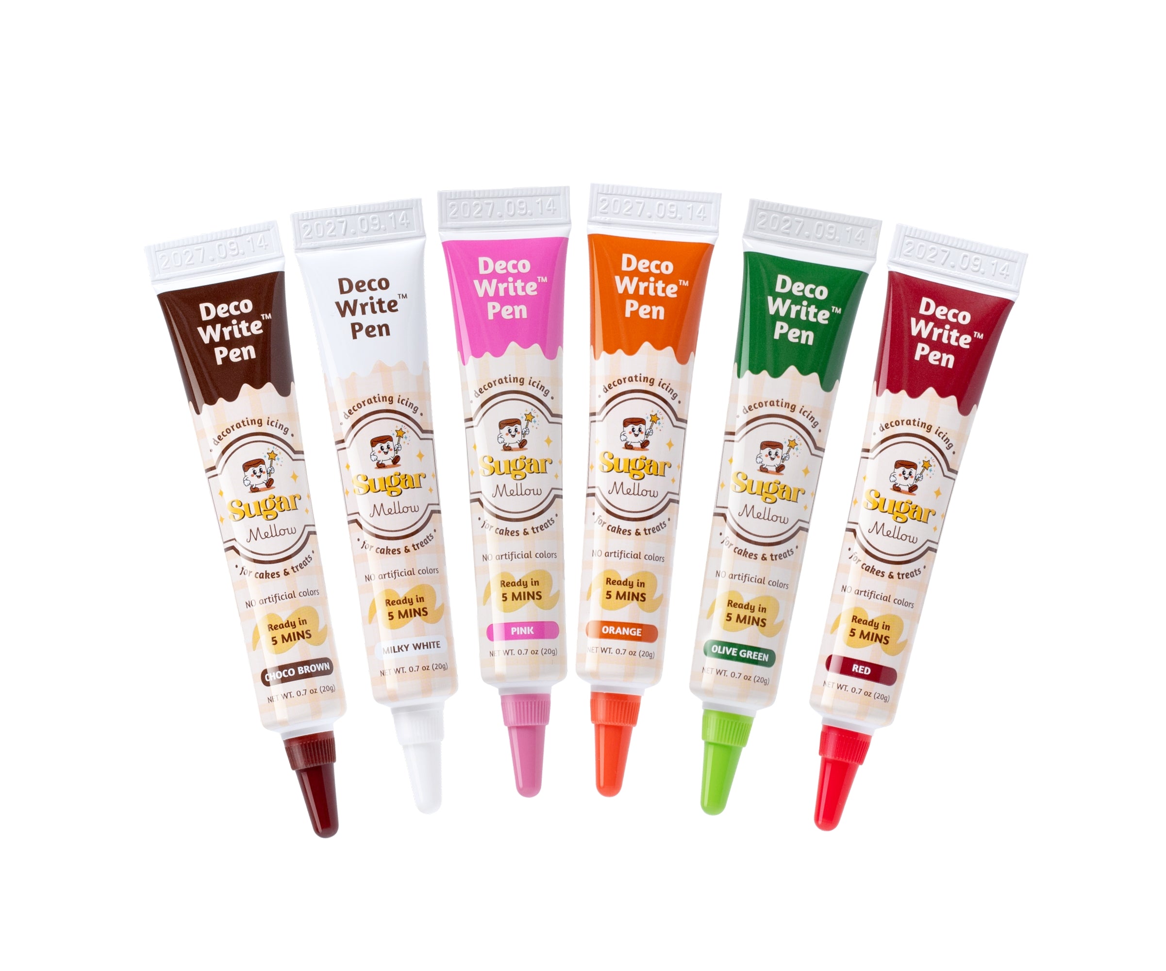 SugarMellow Quick-Drying Edible Cake & Cookie Icing Pen - Choose Your Color